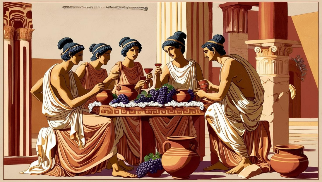 Le vin dans la Grèce Antique