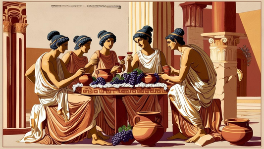 Le vin dans la Grèce Antique